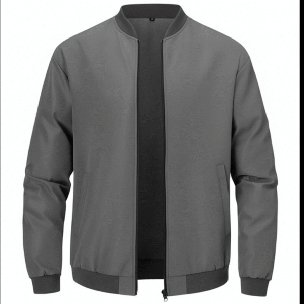 Men Solid Puffer Jacket - Image 2